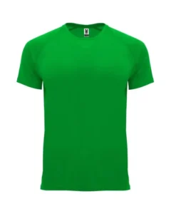 camiseta técnica personalizada verde