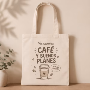 Bolsa tela personalizada