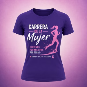 Camiseta técnica mujer personalizada