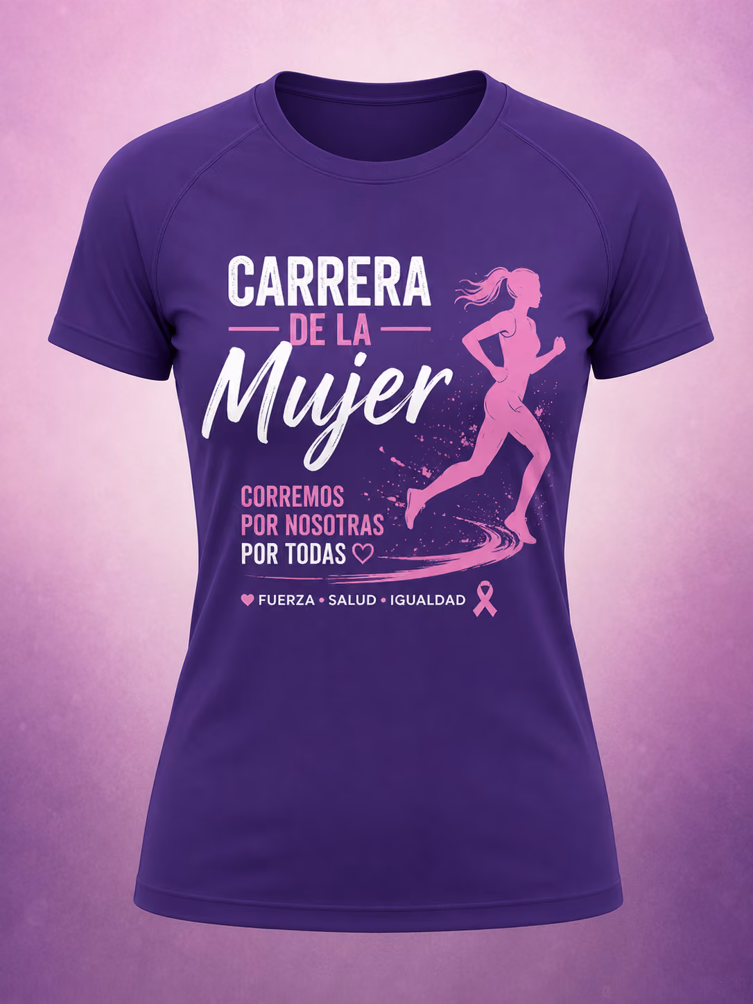 Camiseta técnica mujer personalizada