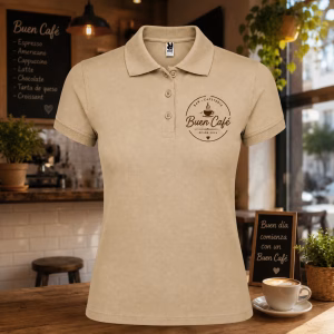 Polo personalizado mujer