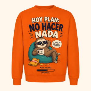 Sudadera personalizada cuello redondo