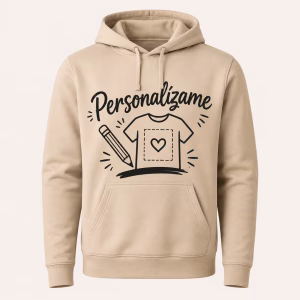 Sudadera capucha personalizada